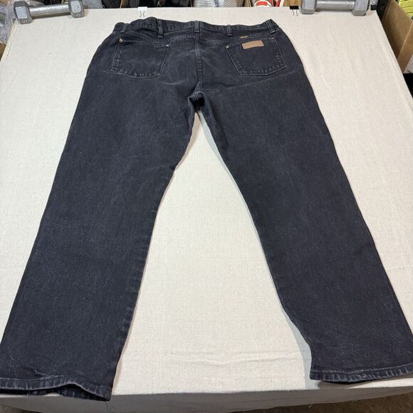 Wrangler Jeans Fits 46x32 Black 13MWZWK Cowboy Cut Men’s Denim Jeans - Picture 3 of 7